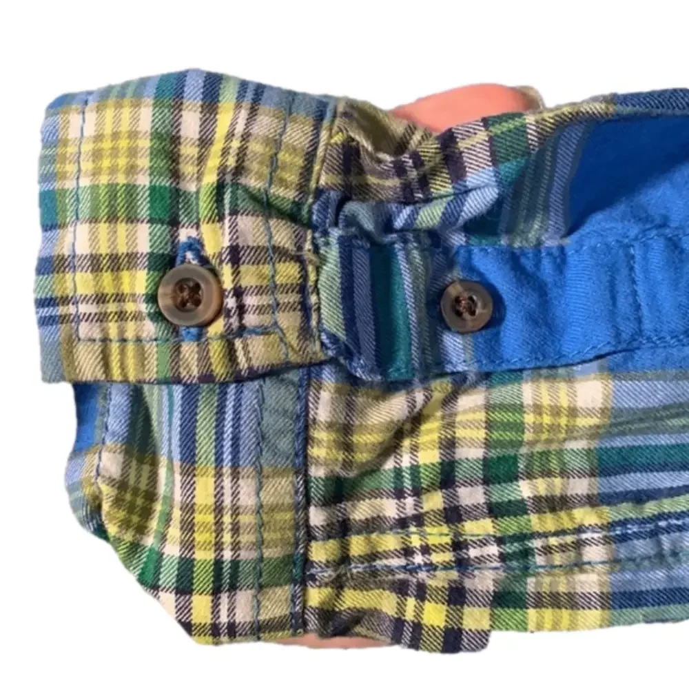 Carters Boys Hooded Button Up Shirt